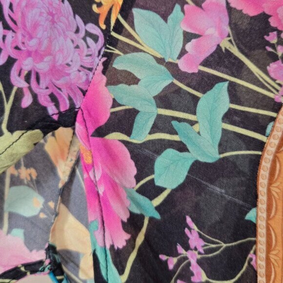 Spell & the Gypsy Collective Butterfly Firefly Short Robe SM b93E - Picture 12 of 12